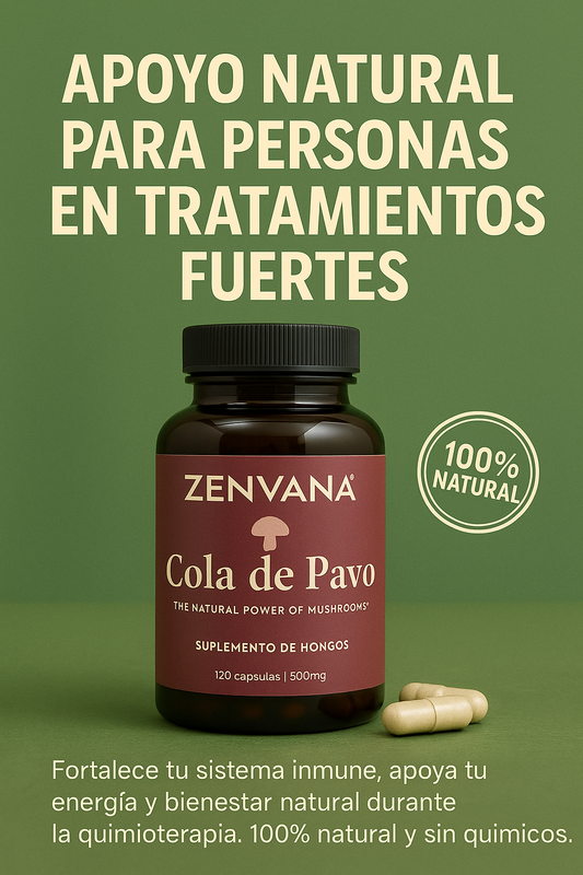 Cola de Pavo Cápsulas - Antiinflamatorio Natural